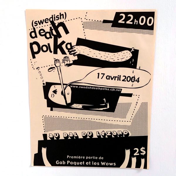 (swedish) Death Polka 17 avril 2004 (Poster)