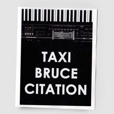 P572 Taxi Bruce Fanzine