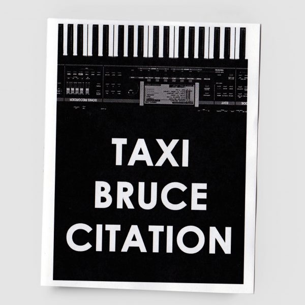 Taxi Bruce Citation (Fanzine)