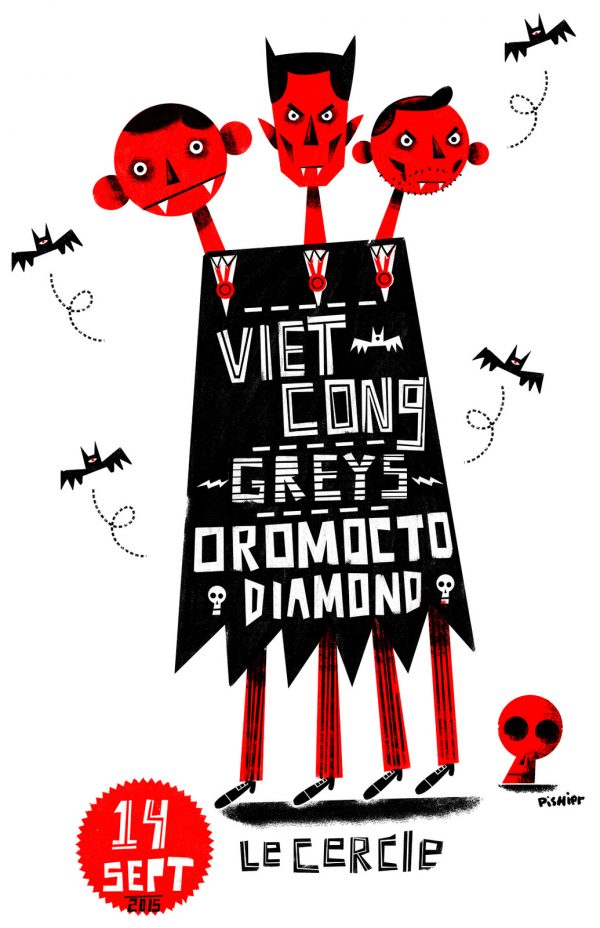 Poster Oromocto Diamond + Viet Cong