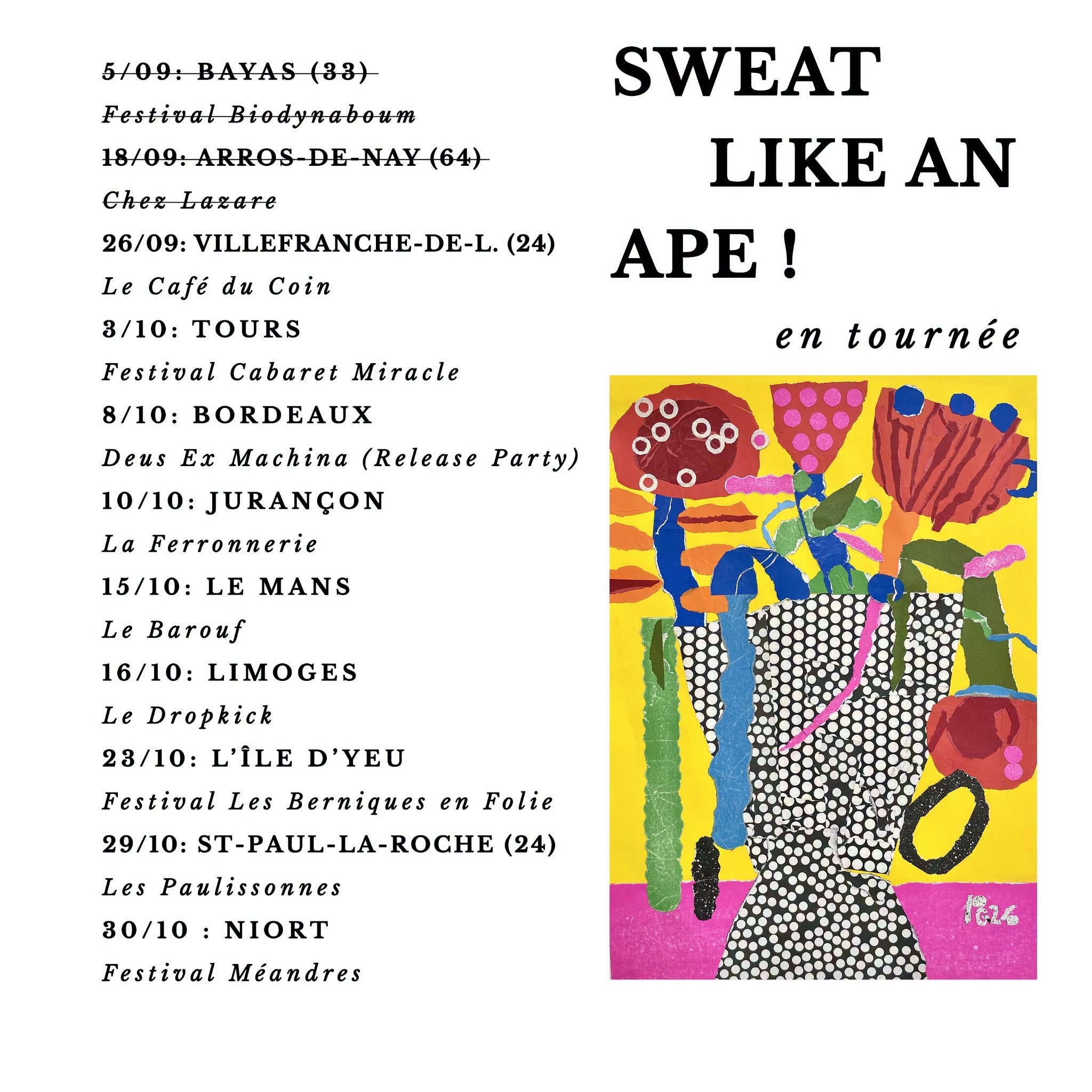 Sweat Like An Ape! - Something In The Way We Spin (CD/LP) - Image 8
